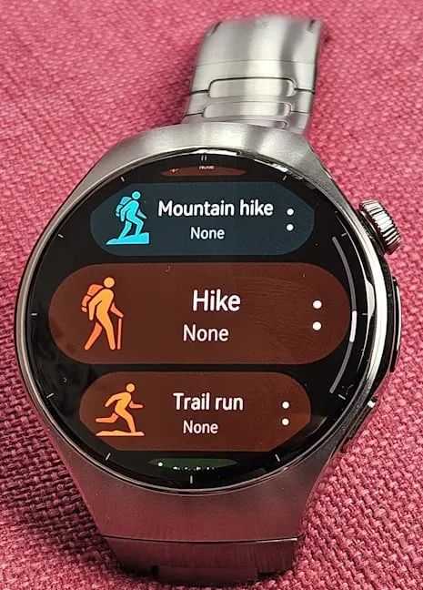 HUAWEI WATCH 5 могут отслеживать многие виды спорта и активности
