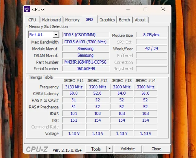 В тестовом образце было 16 ГБ оперативной памяти DDR-6400.