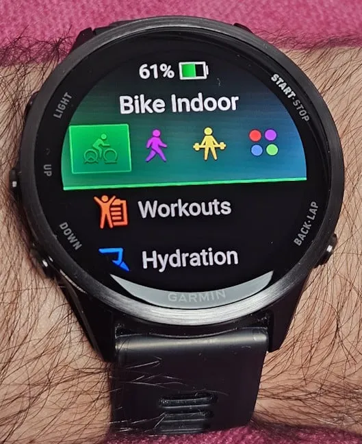 Garmin Forerunner 570 отлично подходит для отслеживания спортивных состязаний