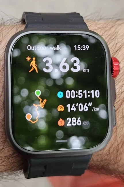 HUAWEI WATCH FIT 4 Pro получает данные о местоположении GPS за несколько секунд