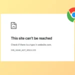Как исправить ошибку с кодом 105 ERR_NAME_NOT_RESOLVED в Chrome