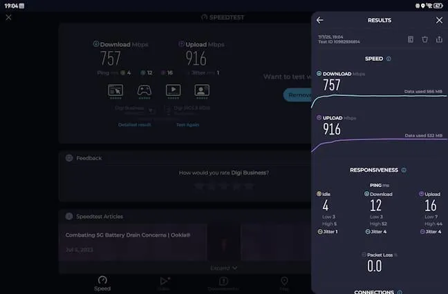 Скорости, которые вы получаете при использовании Wi-Fi 7