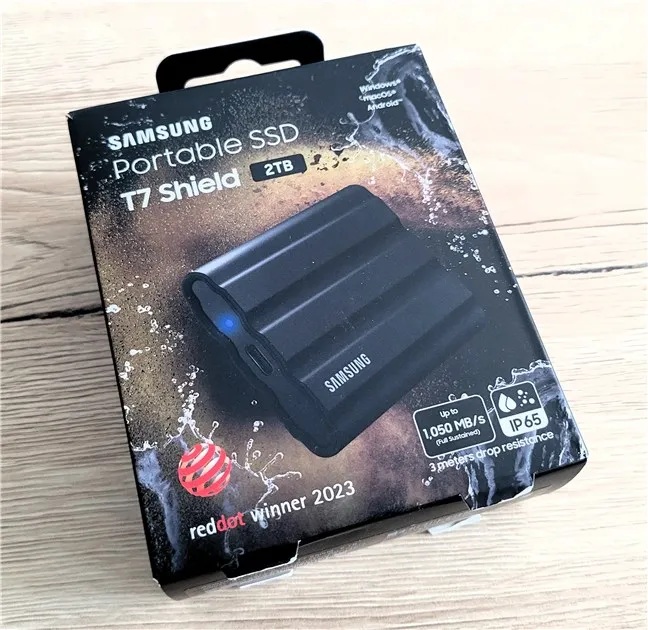 Некоторые технические подробности о Samsung T7 Shield