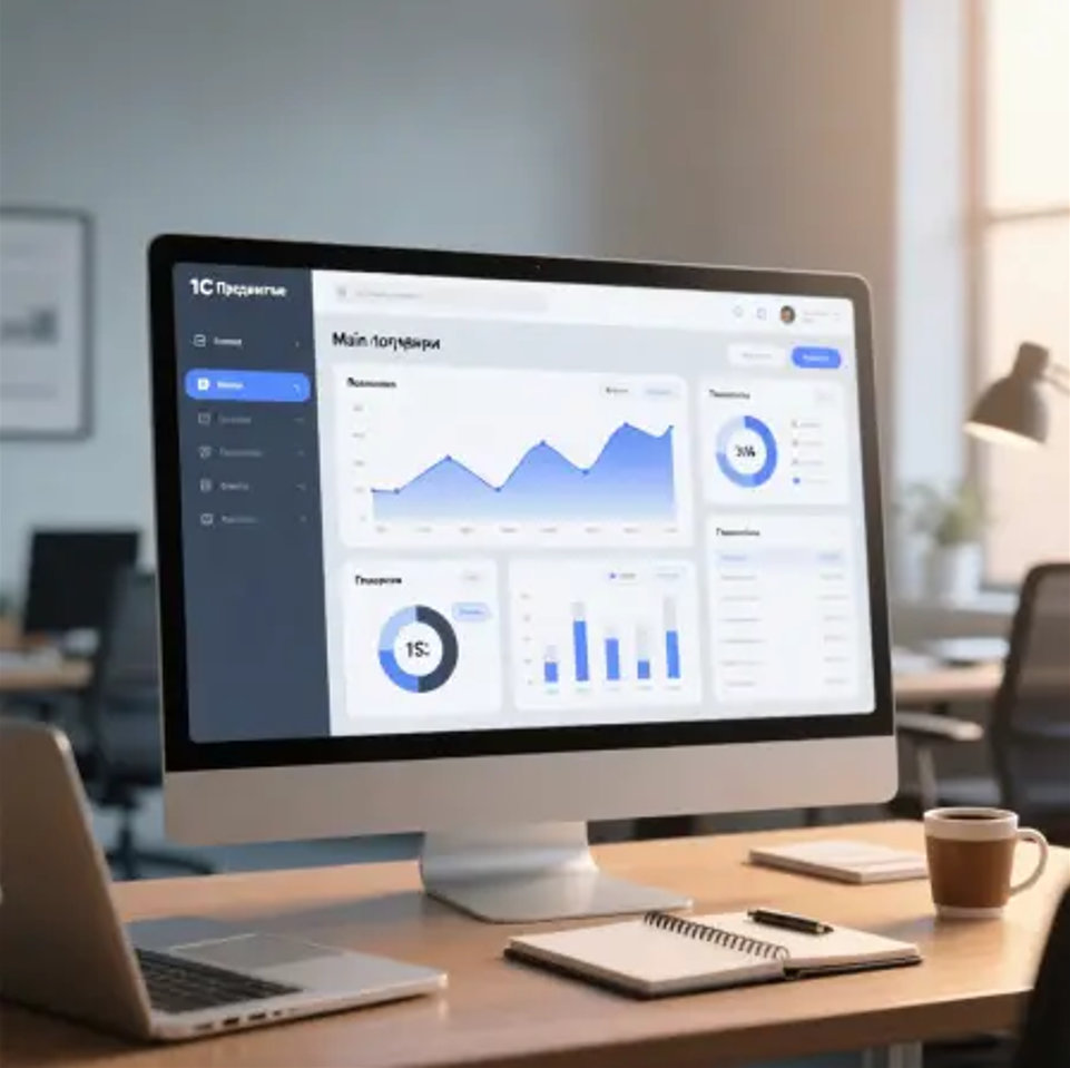 Монитор с графиками