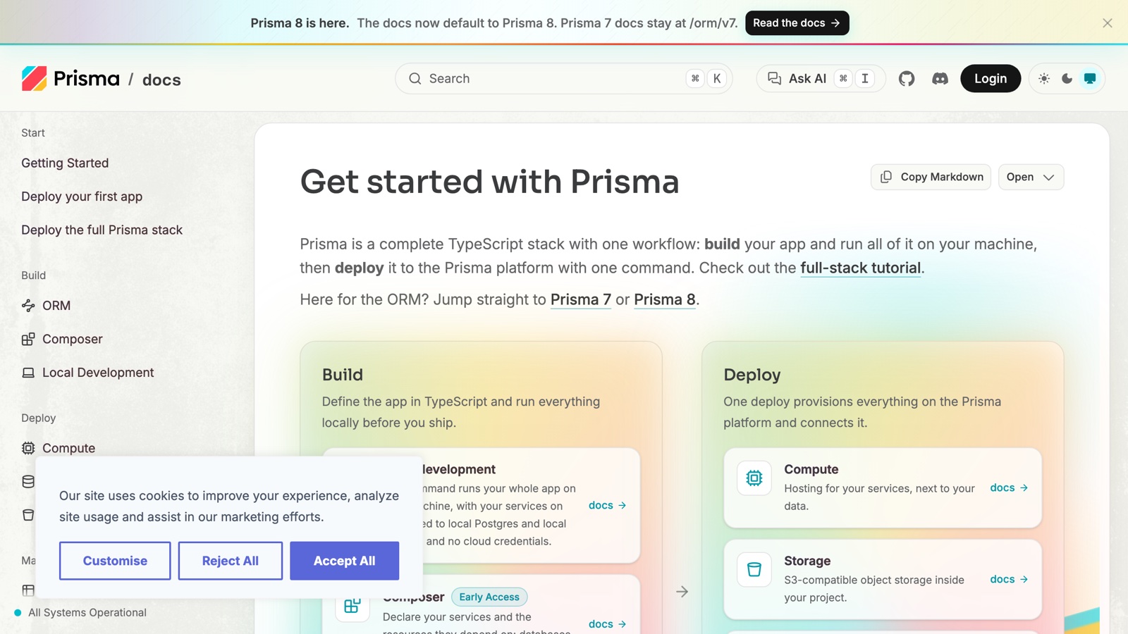 Документация Prisma